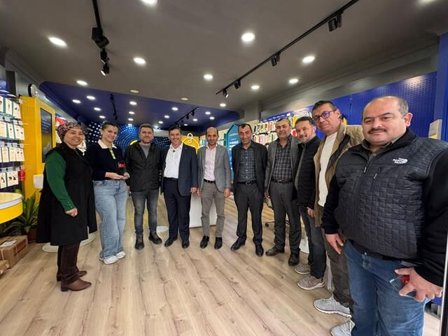 Harun Sağır, Esnafları Ziyaret Etti “Kararlılığımız İlk Günkü Gibi”