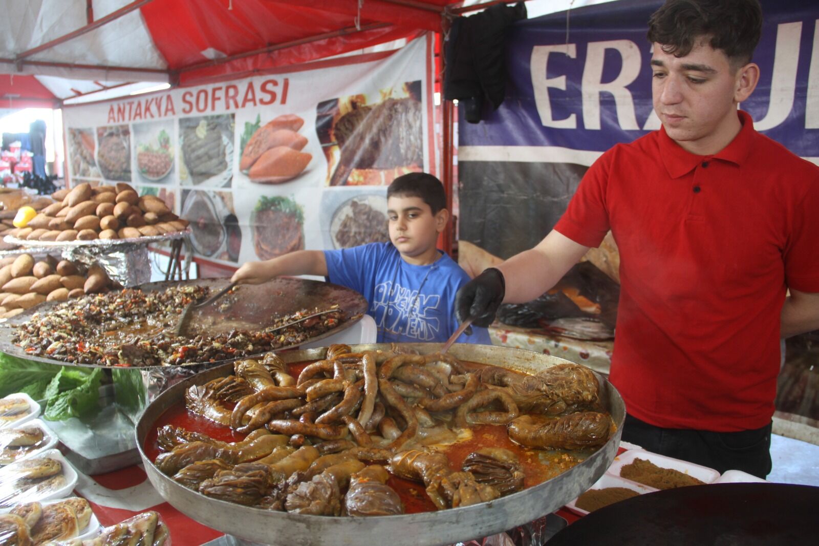 Fethiye Çamköy’de Gastronomi Ve Tekstil Festivali Başladı