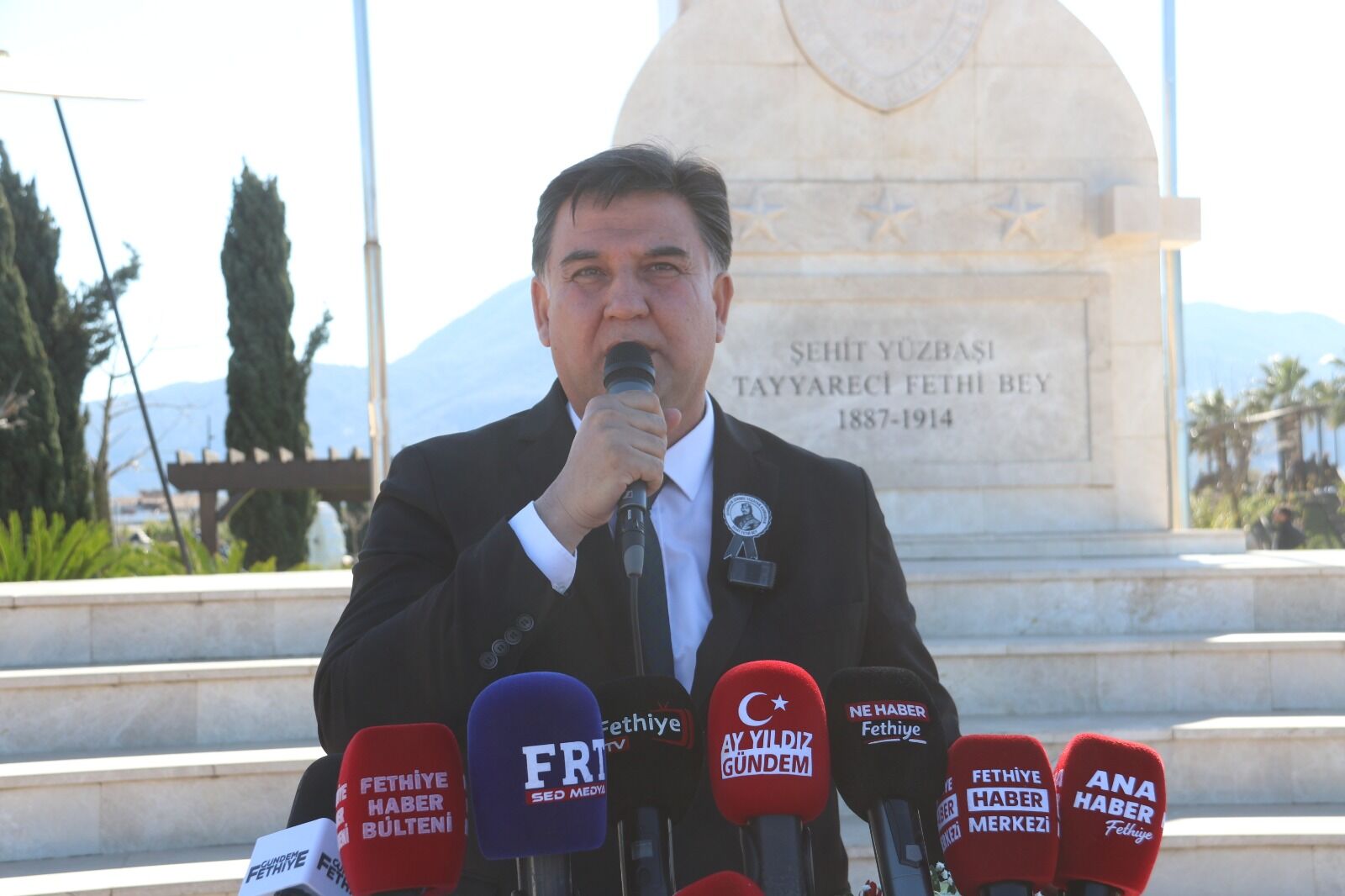 Fethiye’de Şehit Fethi Bey, 112. Şehadet Yılında Anıldı