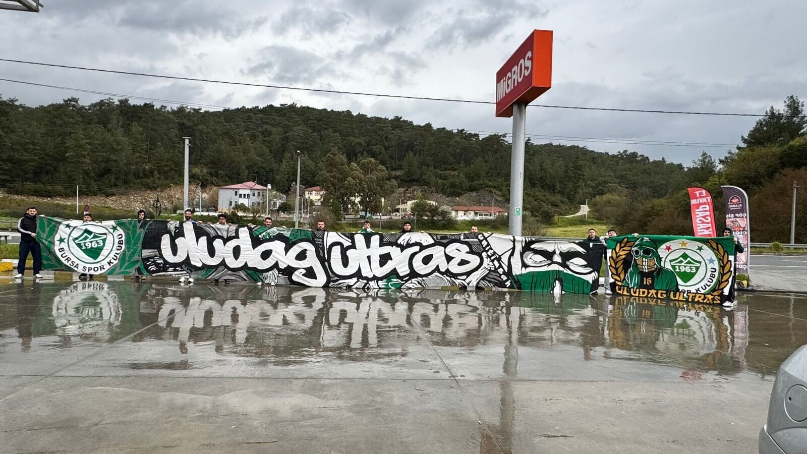 Bursaspor Taraftarı Fethiye’ye Akın Etti