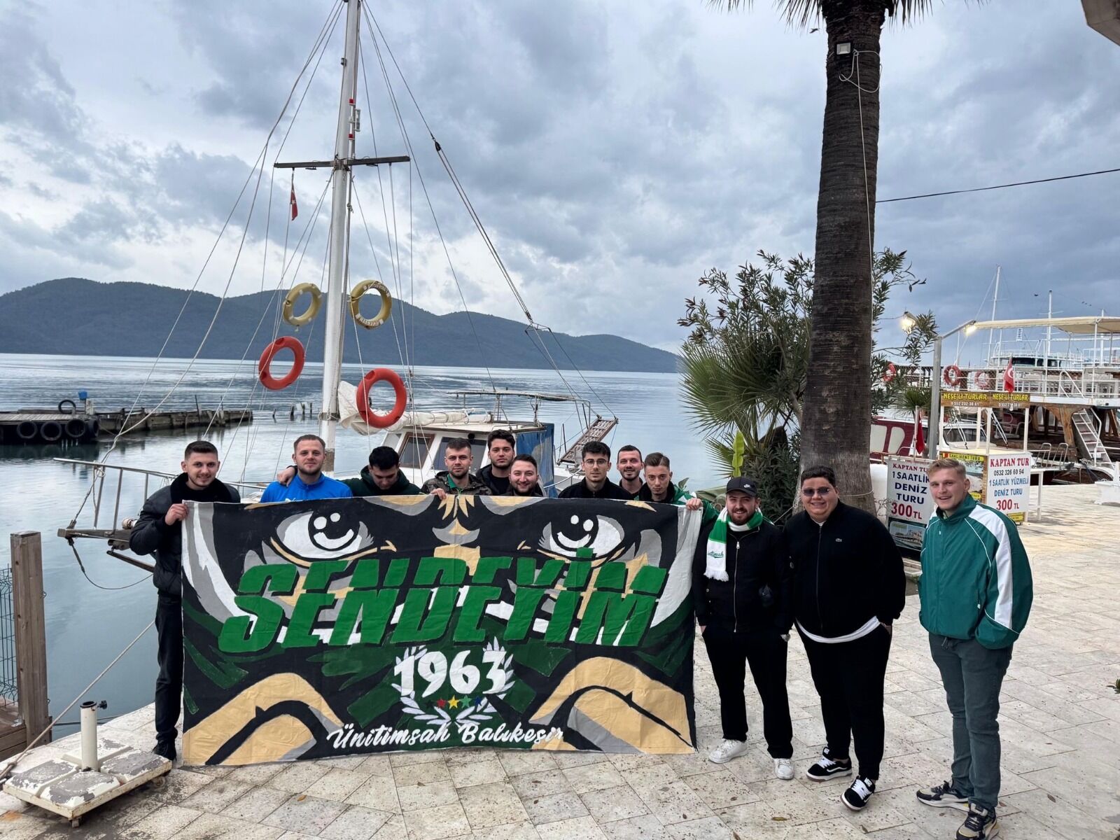 Bursaspor Taraftarı Fethiye’ye Akın Etti