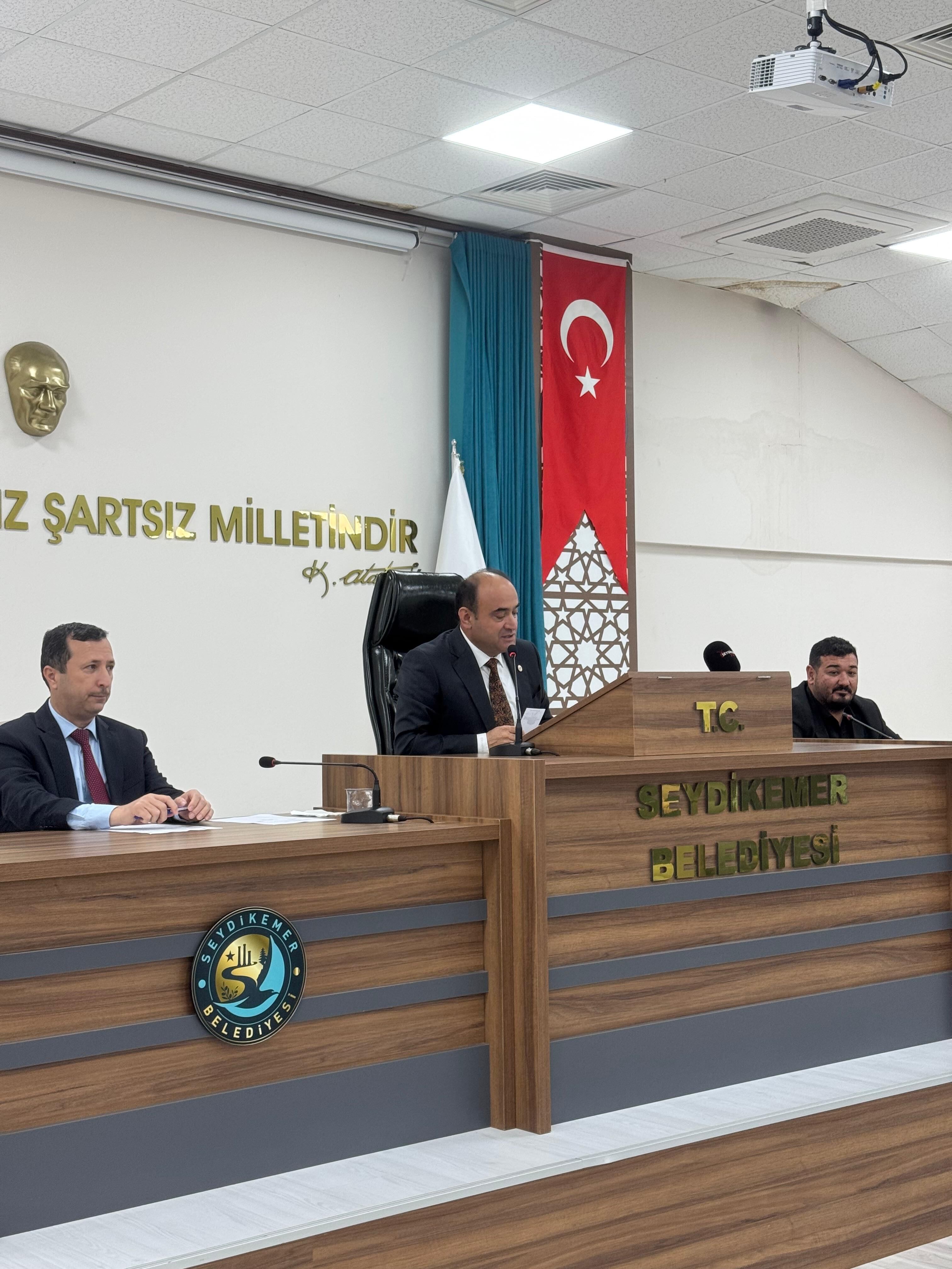 Seydikemer Belediye Meclisi’nden Oy Birliği Kararı