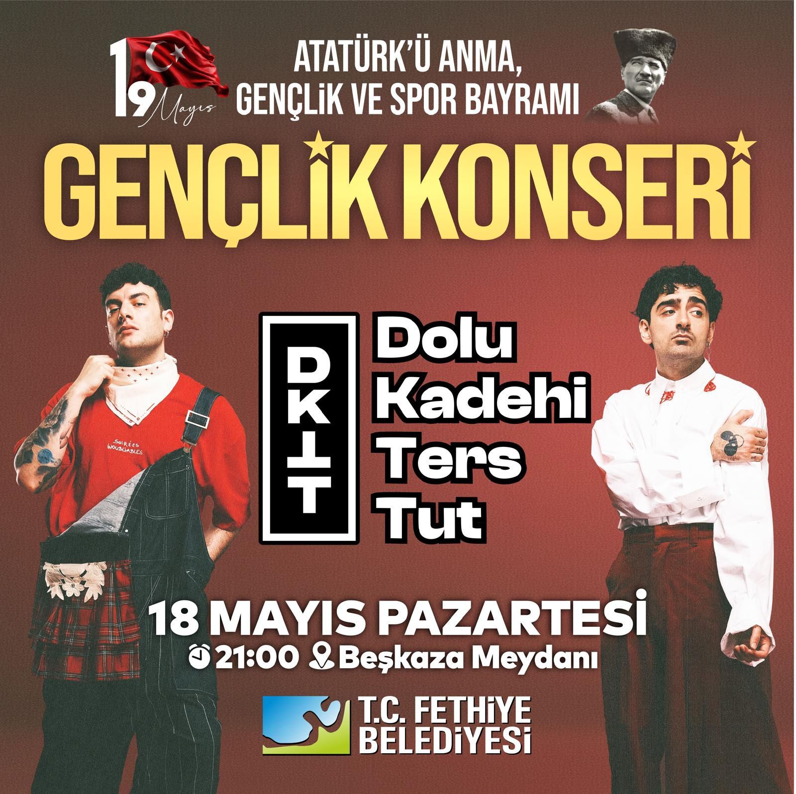 19 Mayıs Atatürk’ü Anma, Gençlik ve Spor Bayramı Coşkusu Fethiye’de Yaşanacak