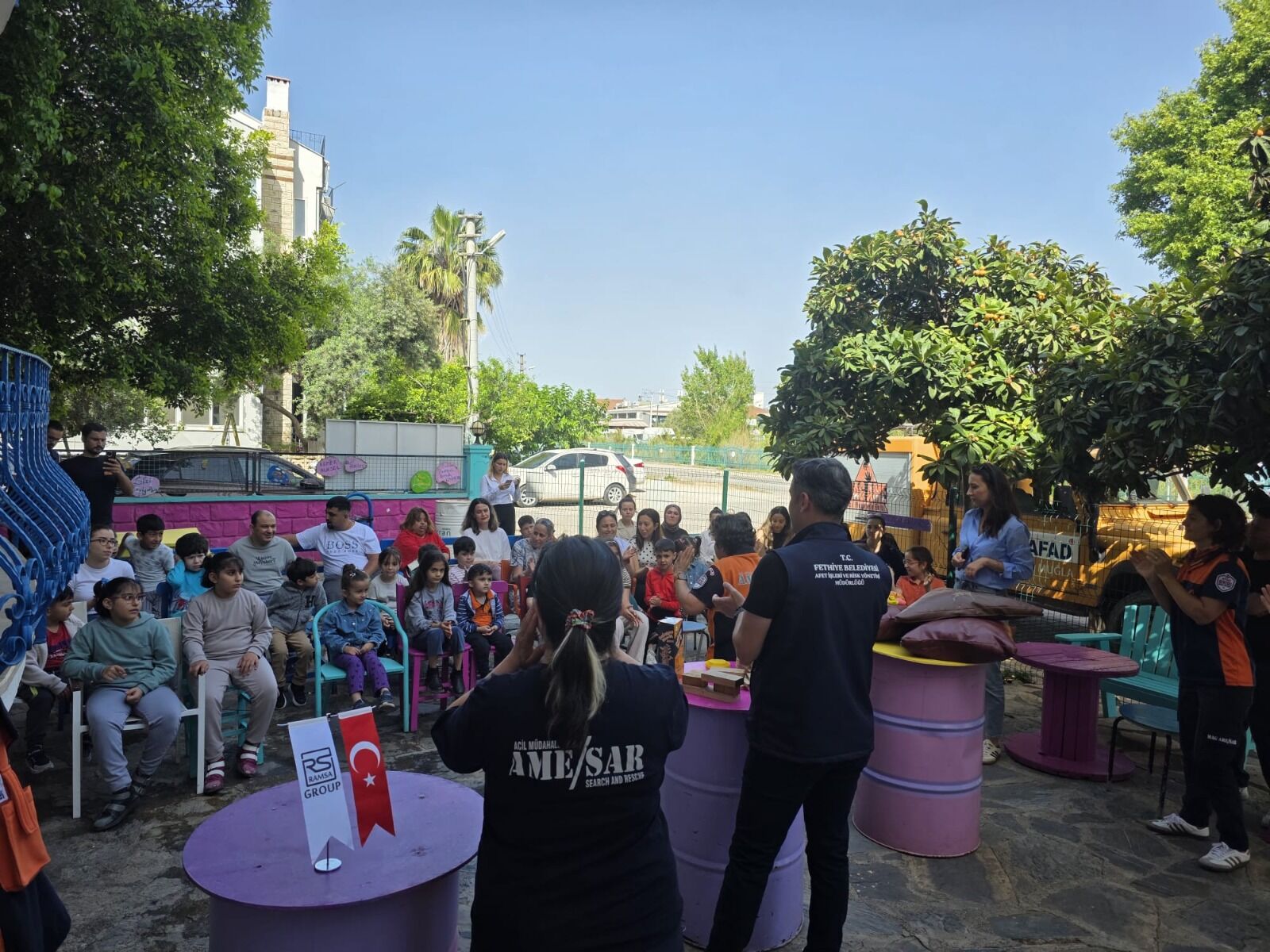 Fethiye Belediyesi’nden “Afette Engel Tanımıyoruz” farkındalık etkinliği