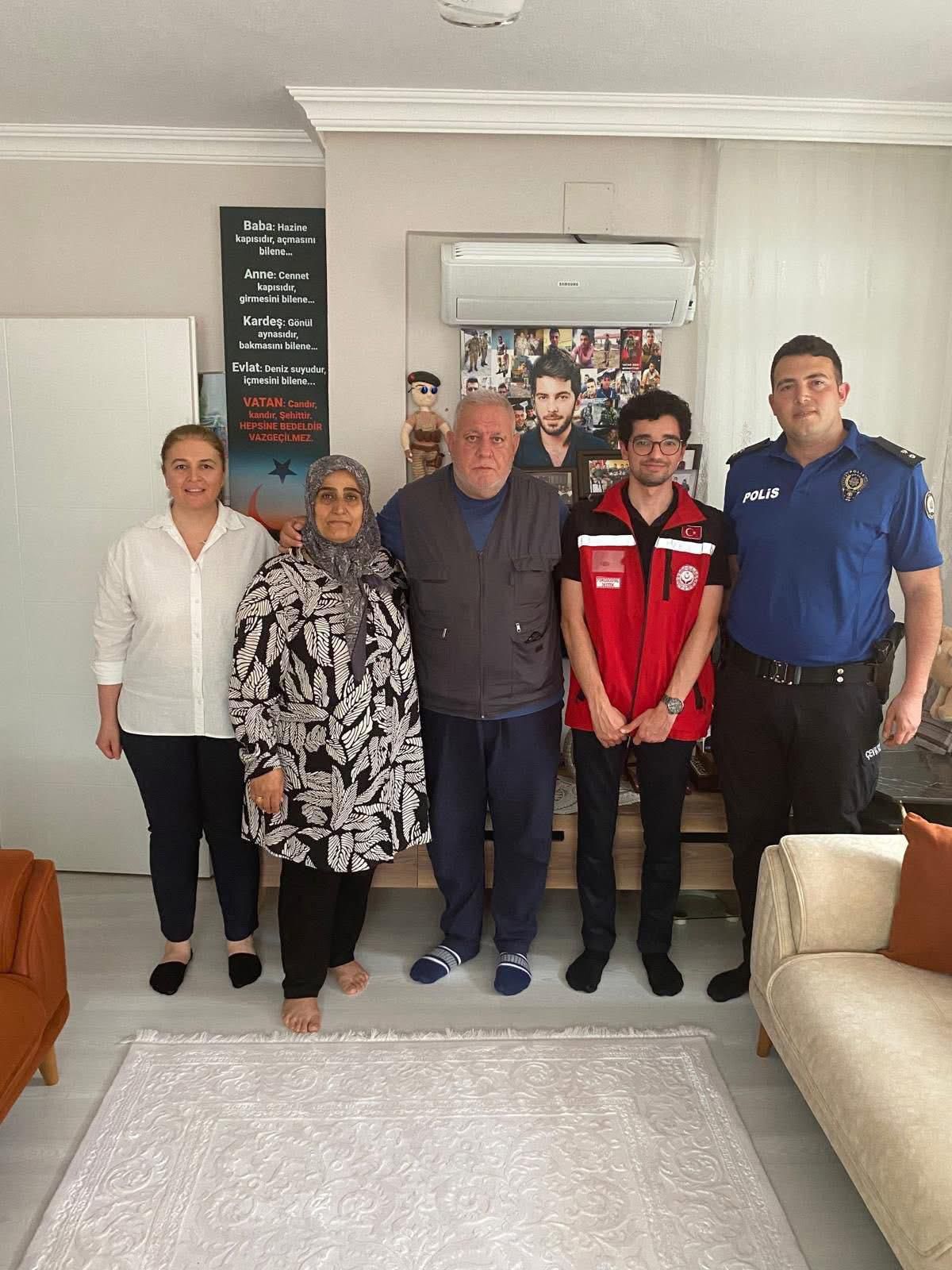 Seydikemer’de Şehit Ailelerine Bayram Ziyareti