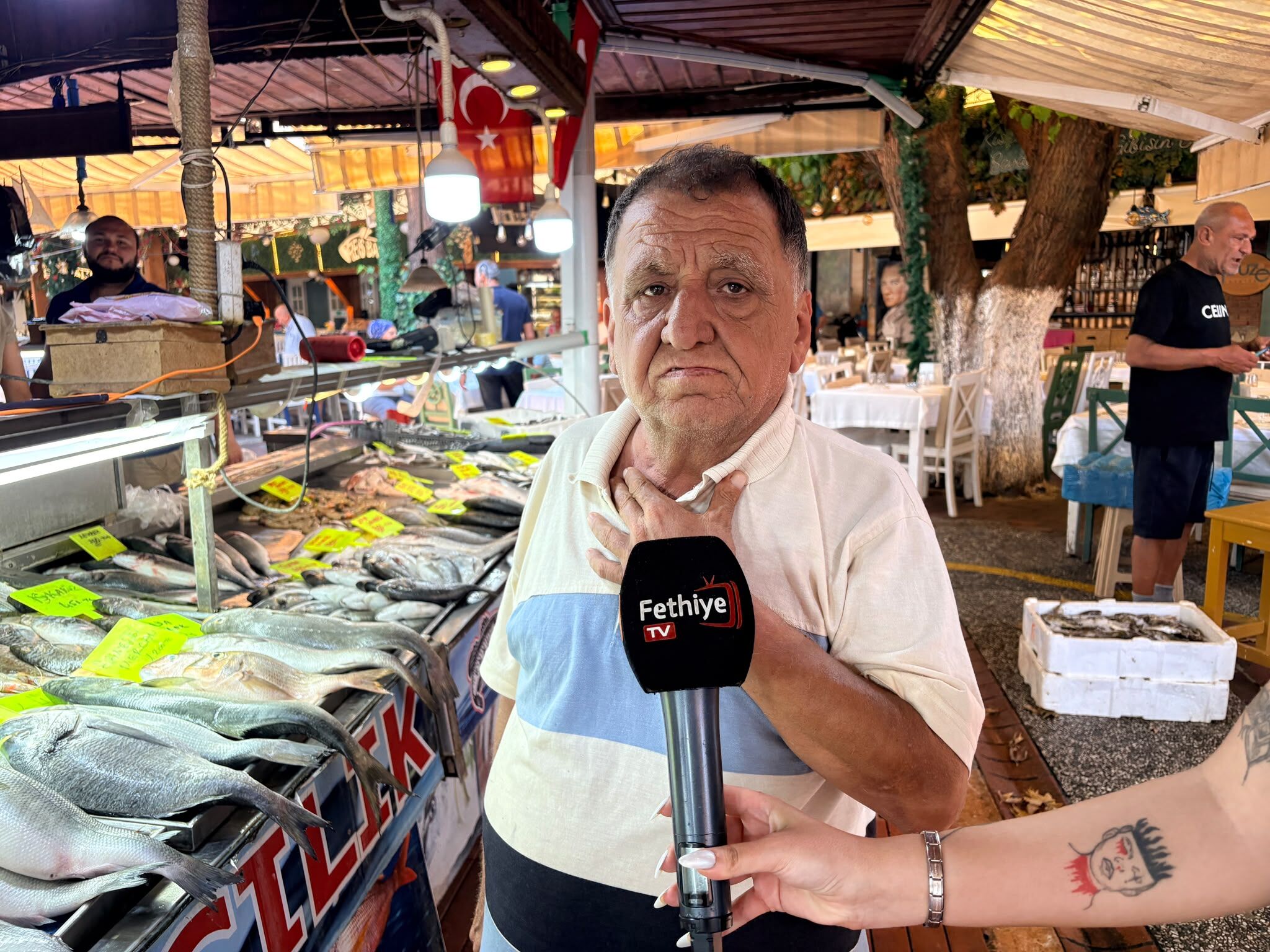 Fethiye’de Balık Tezgâhları Hareketli