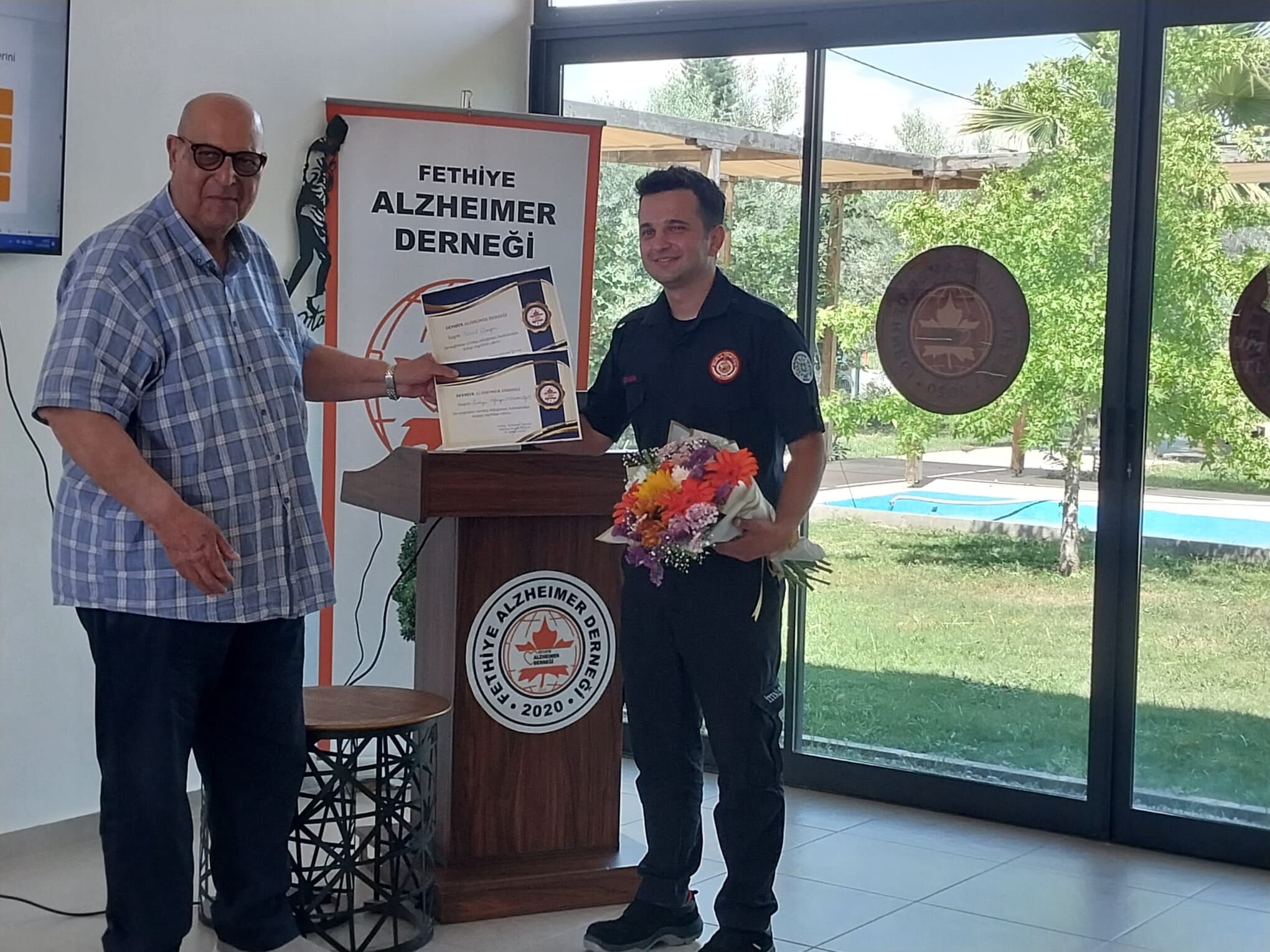 Fethiye Alzheimer Derneği'nde Yangın Eğitimi Verildi
