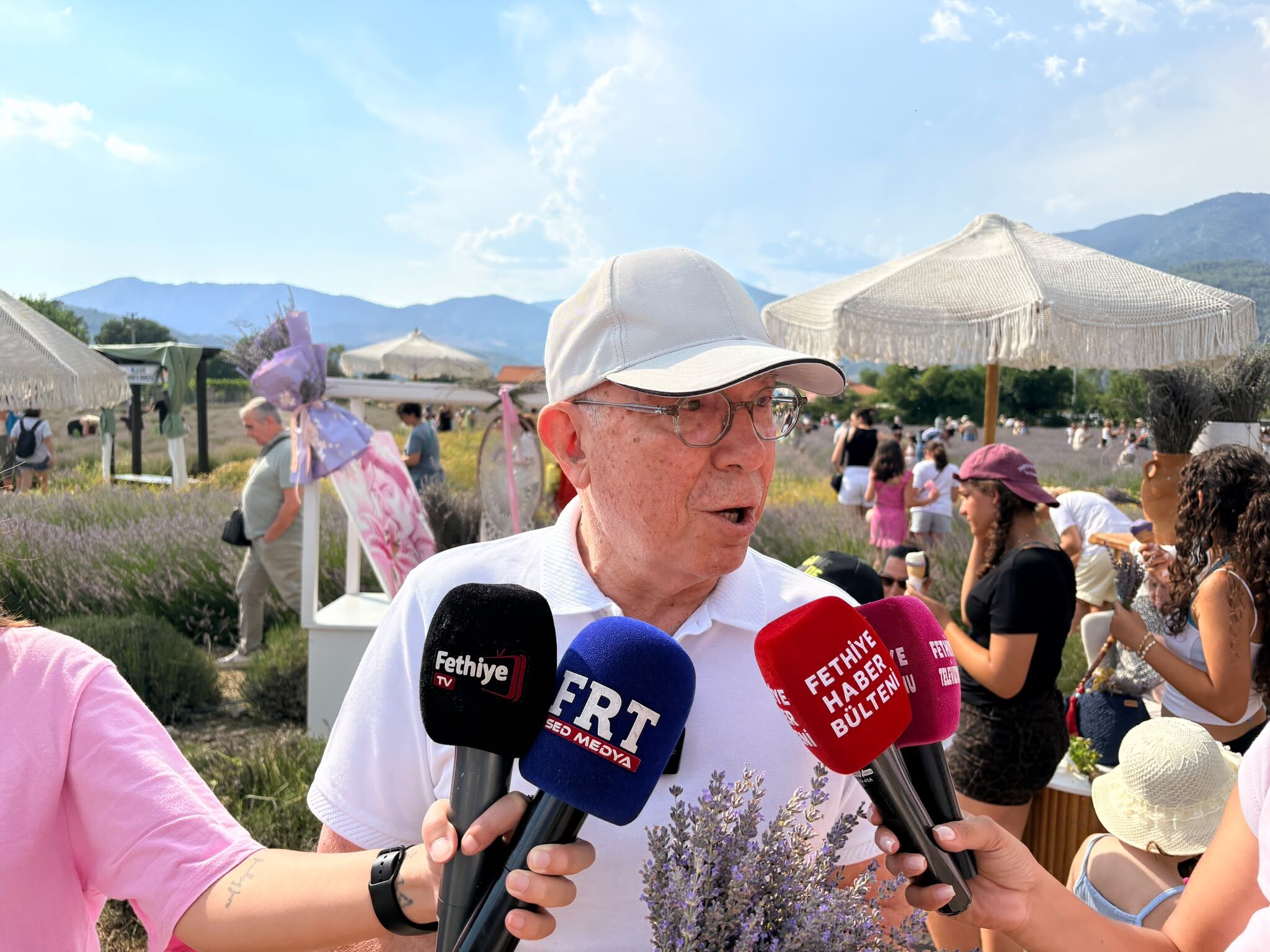Fethiye Belediyesi’nden Lavanta Bahçesinde 5’inci Hasat
