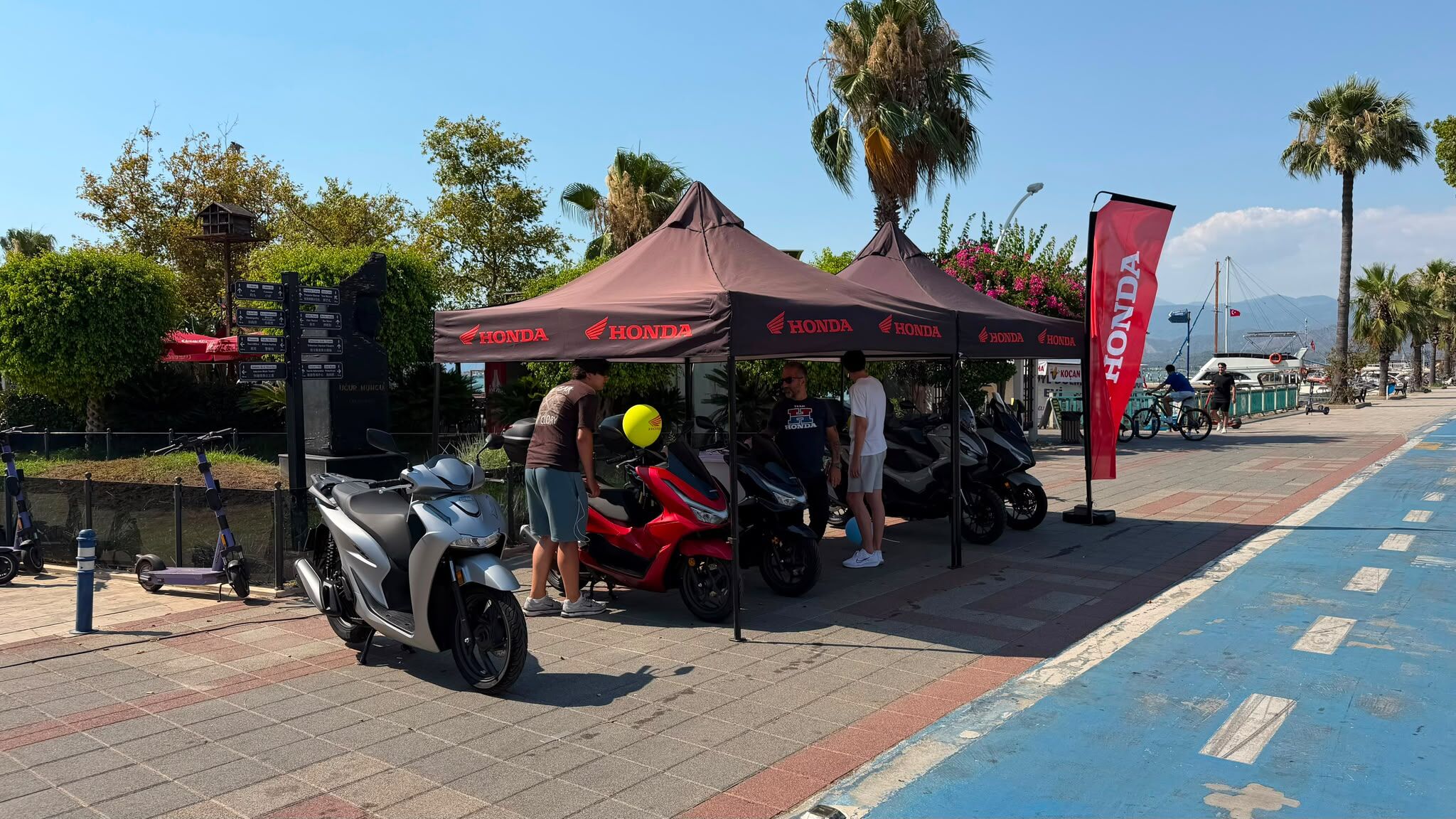 Honda'nın Yeni Modelleri Fethiye'de Sergileniyor