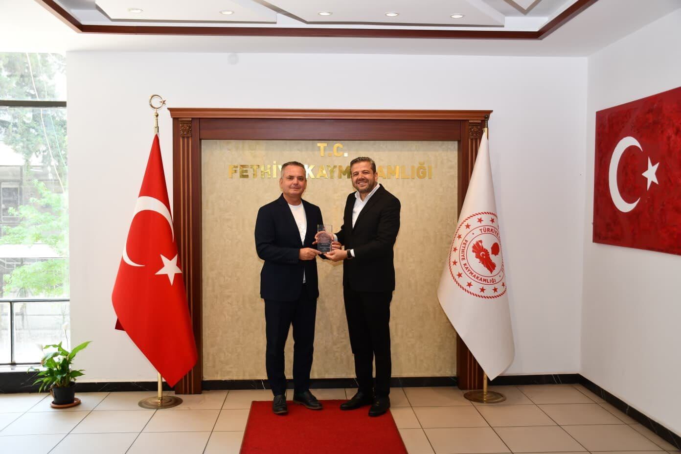 15 Temmuz Şehit Aileleri Derneği’nden Kaymakam Akkaya’ya Ziyaret