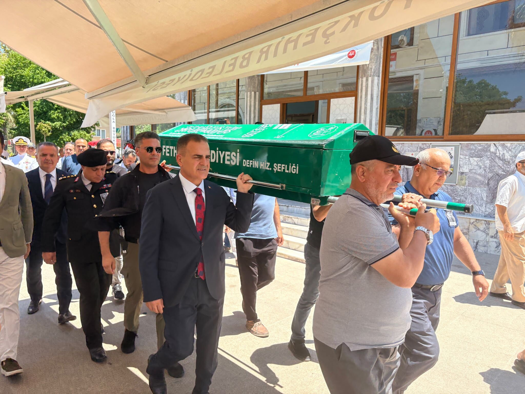 Şehit Babası Muharrem Fakı, Son Yolculuğuna Fethiye’de Uğurlandı