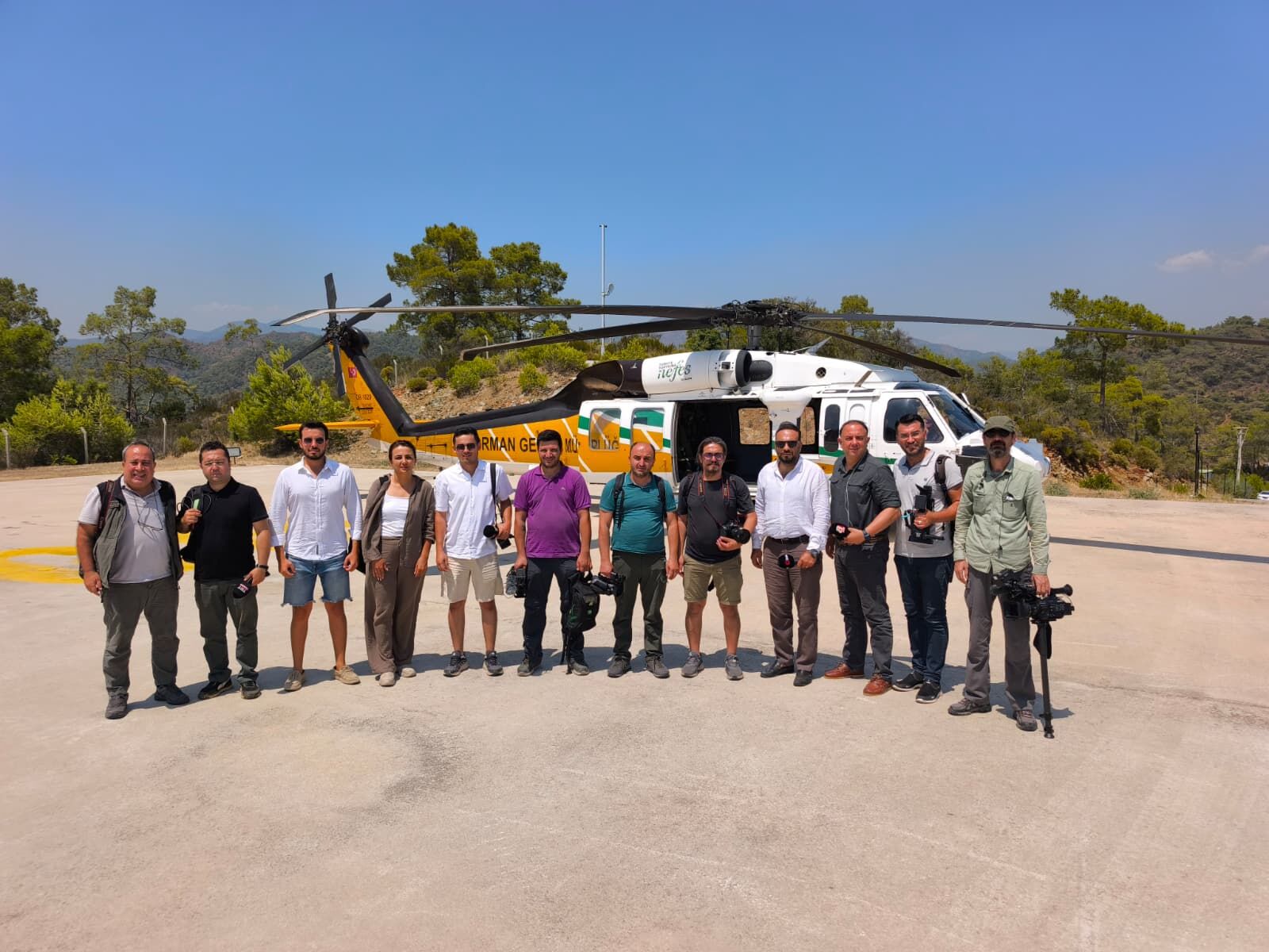 Fethiye TV Ekibi Felaketin İzlerini Gökyüzünden Kaydetti