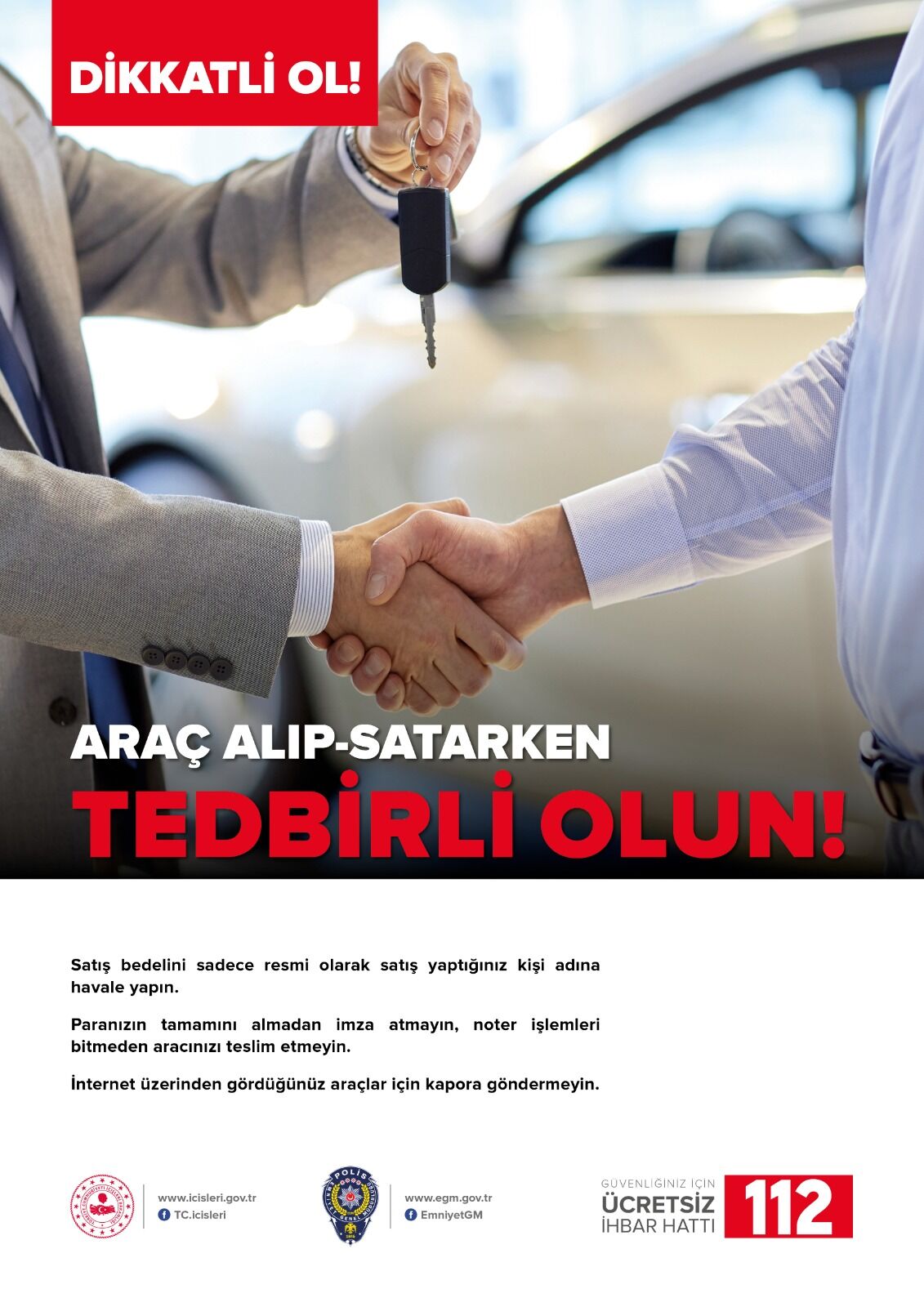 Emniyet'ten Uyarı: Dolandırıcılara Karşı "Uyanık ve Tedbirli Olun!"