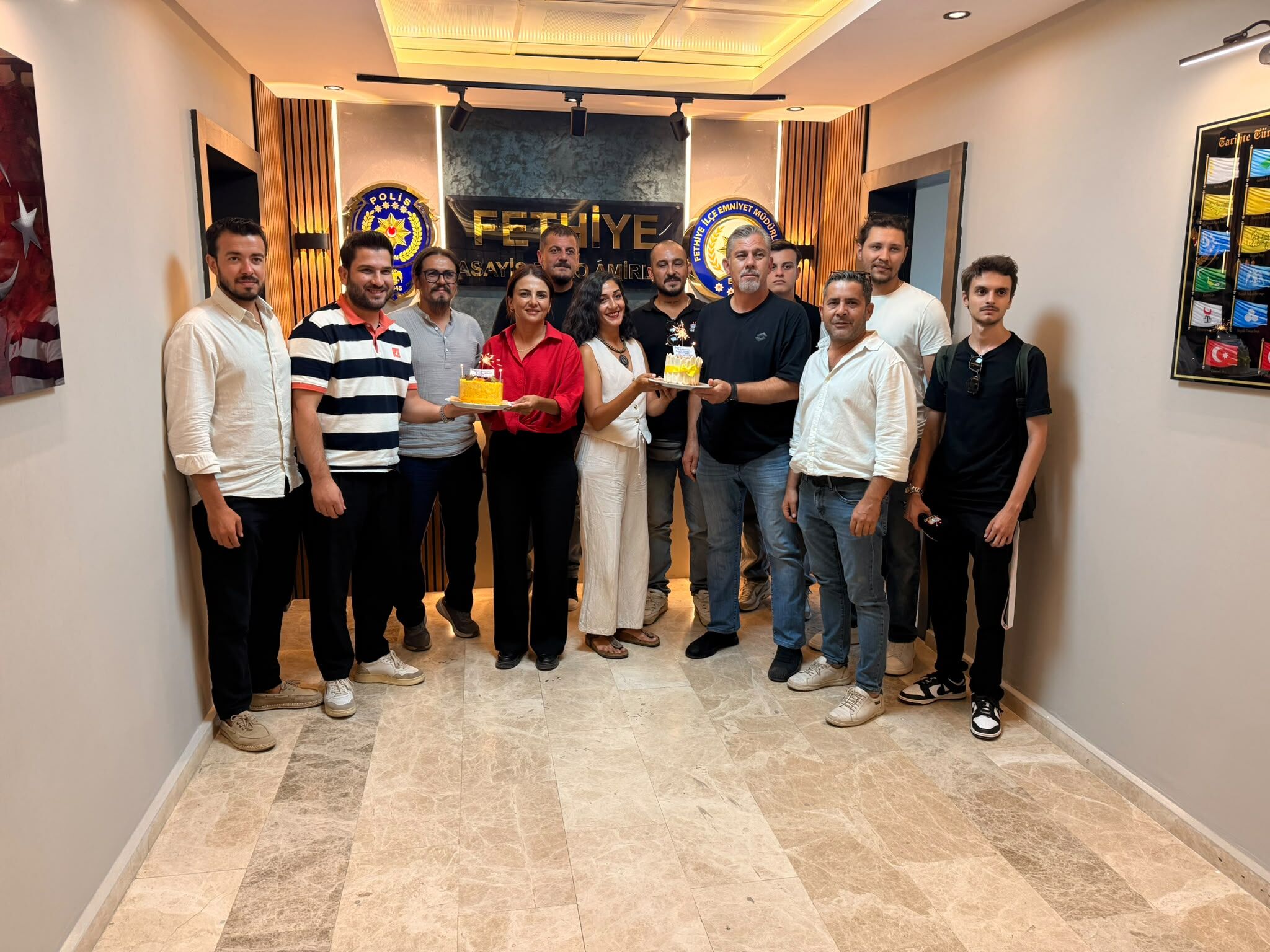 Fethiye Emniyeti'nden Gazetecilere Anlamlı Basın Bayramı Sürprizi