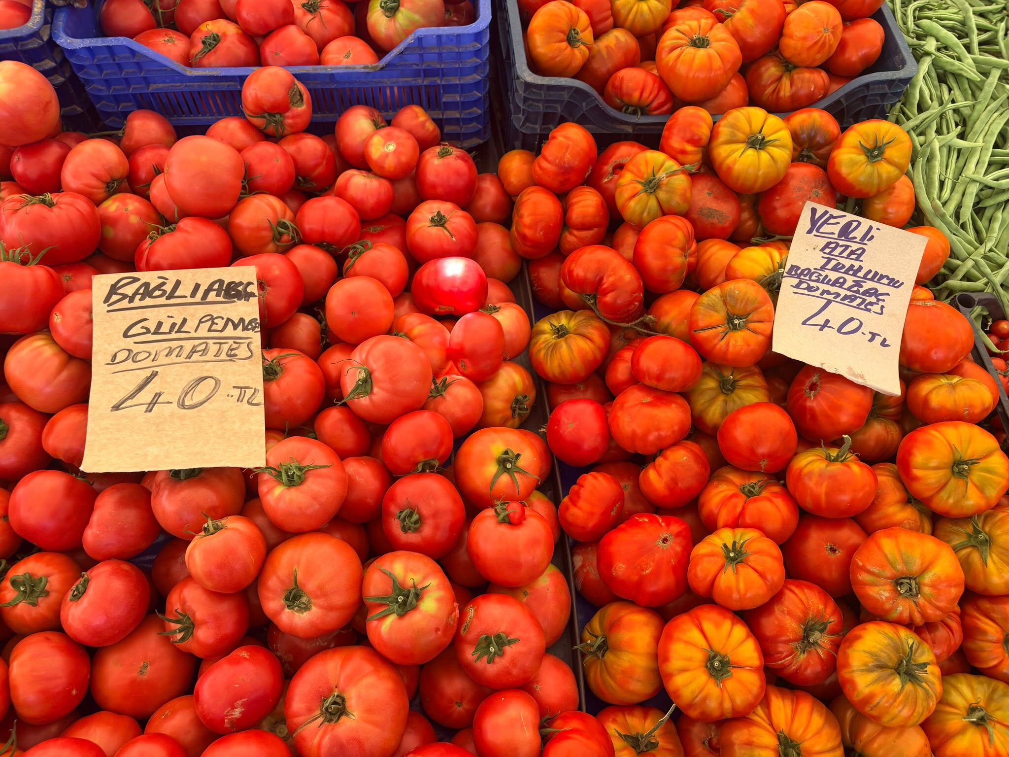 Fethiye Salı Pazarı'nda Yoğunluk