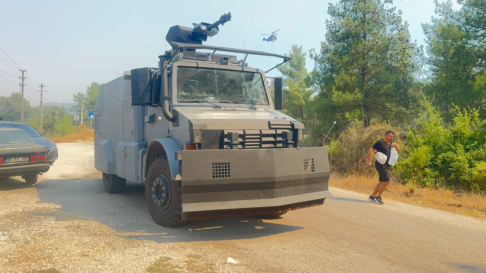 Üzümlü'de Yangınla Mücadele Sürüyor, Ekipler Ve Vatandaşlar Seferber Oldu