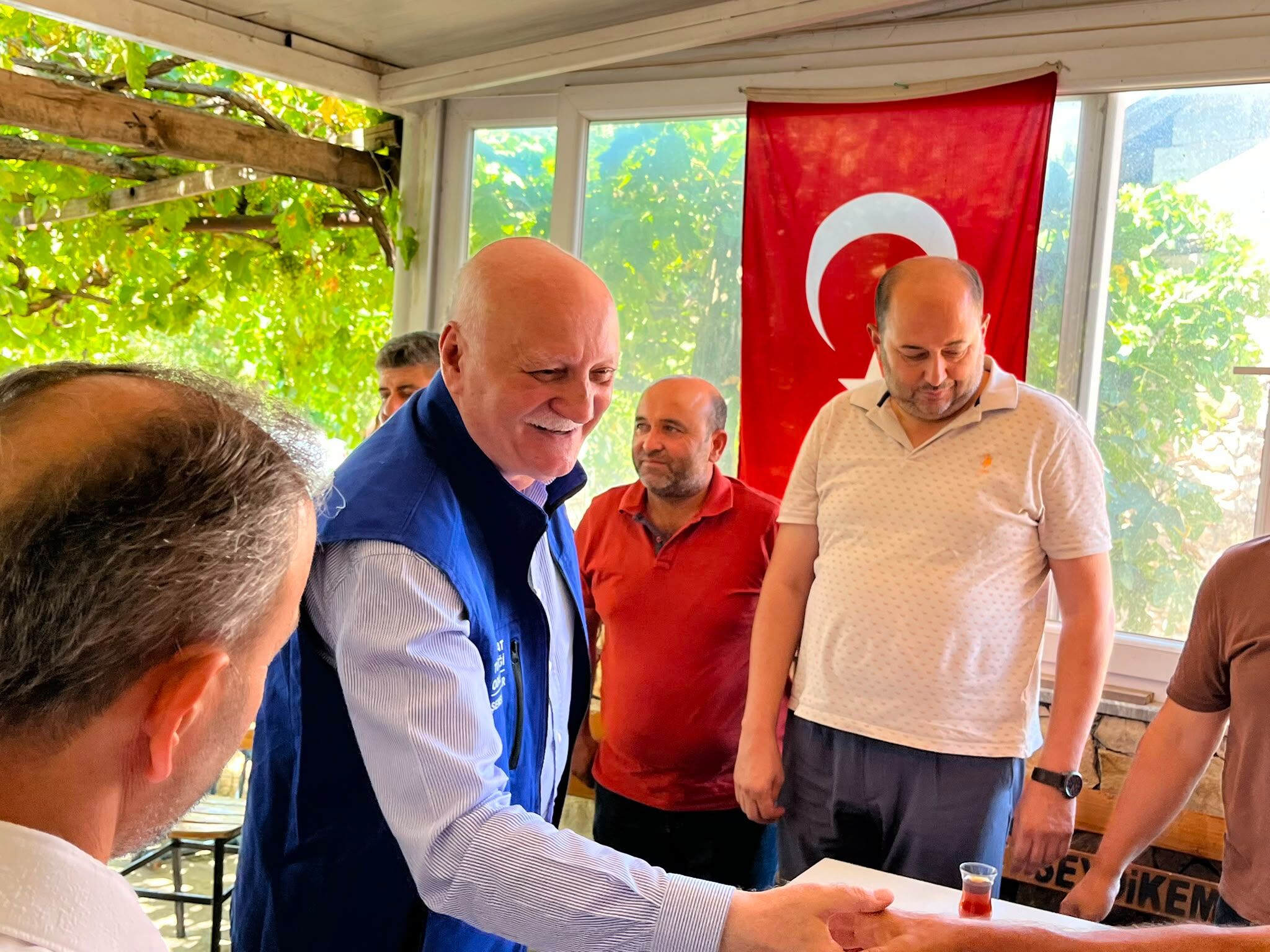 Başkan Bayraktar, Seydikemer'deki Yangın Bölgesinde İncelemelerde Bulundu
