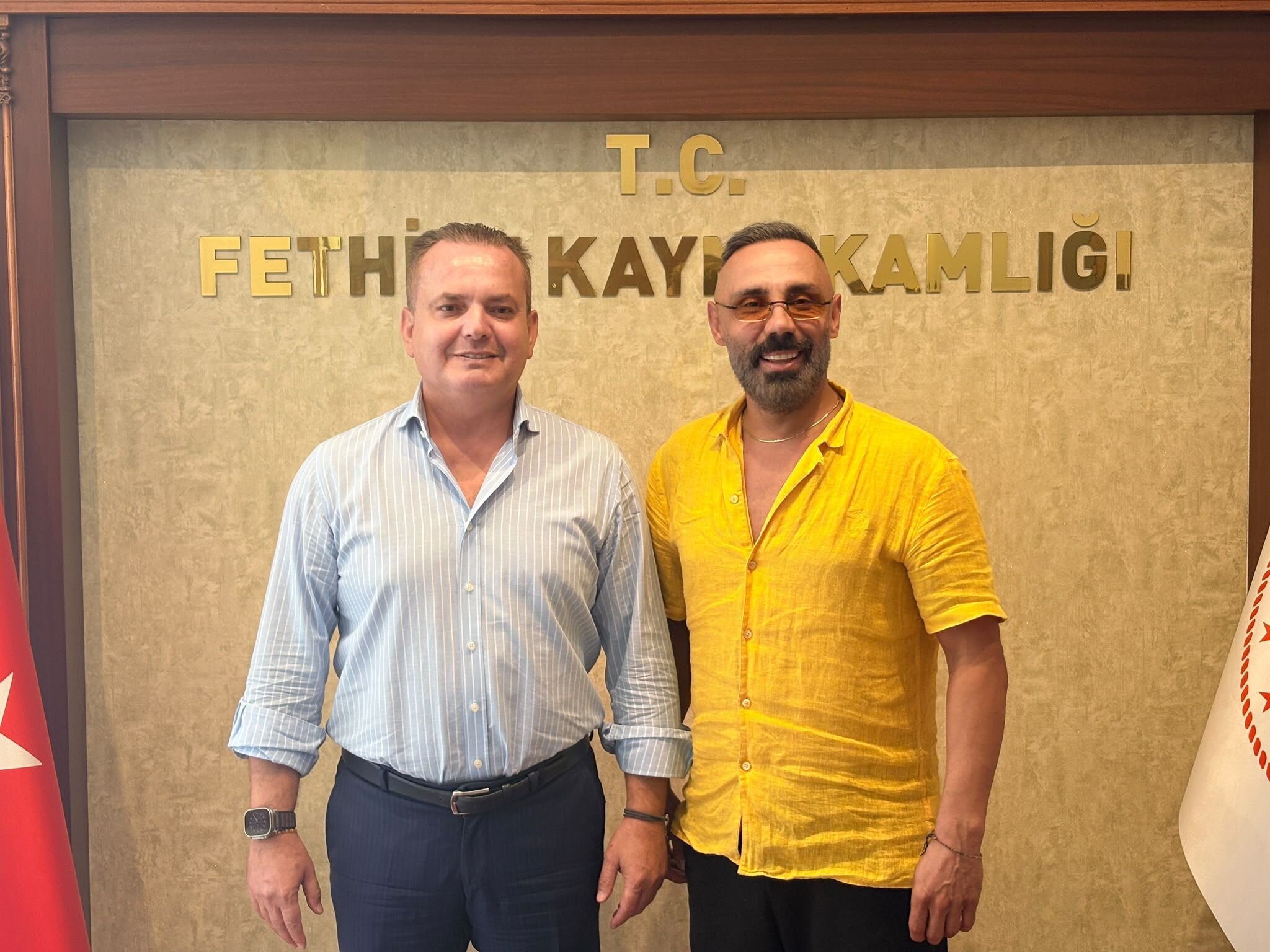 Ünlü Oyuncu Umut Oğuz'dan Kaymakam Akkaya'ya Ziyaret