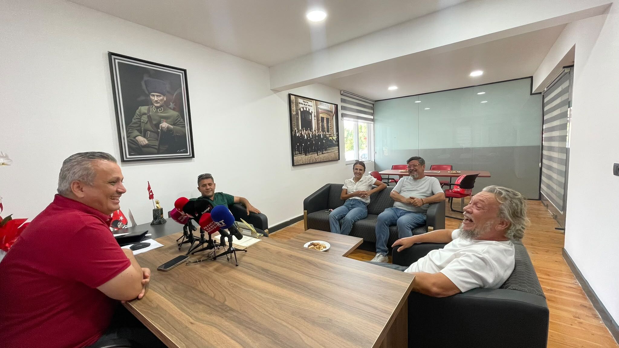 ‘4’lü Masa’ dan Yeni Parti Fethiye İlçe Başkanlığı’na Ziyaret