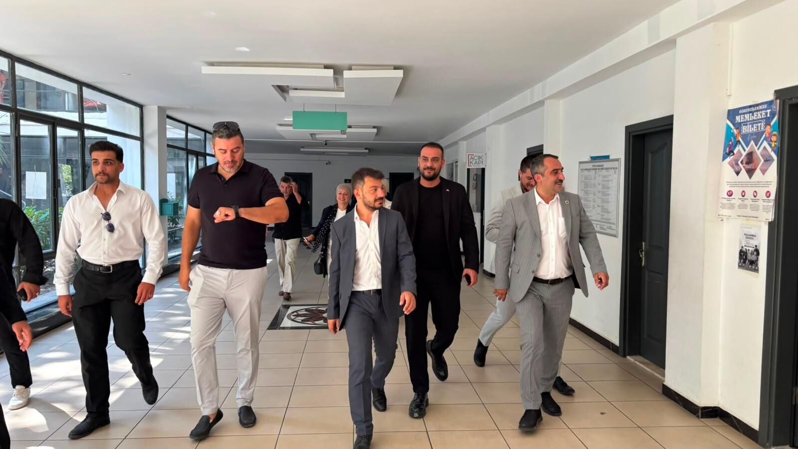 İlk Ziyaret Kaymakam Akkaya’ya