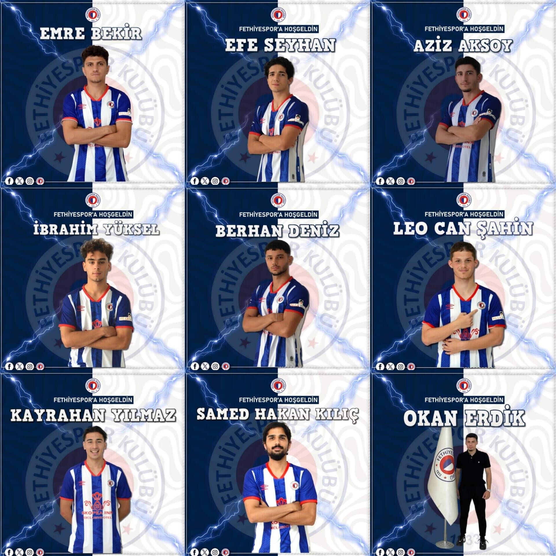 Fethiyespor'da Dış Transferde 10, İç Transferde 5 Futbolcu İle Sözleşme İmzalandı