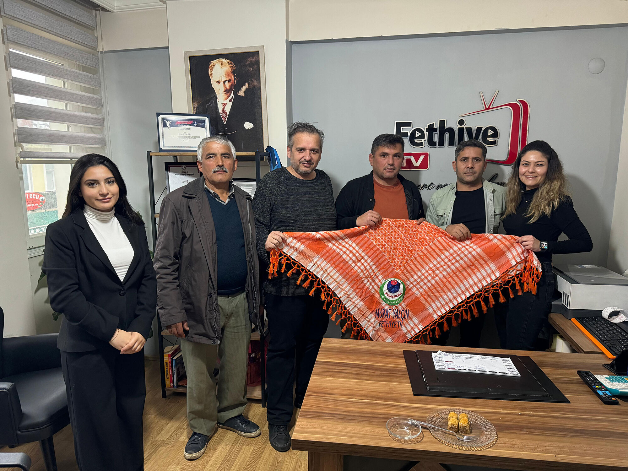 Karaçulha Gönüllüleri Derneği’nden Beşkaza Gazetesi’ne ‘Hayırlı Olsun’ Ziyareti