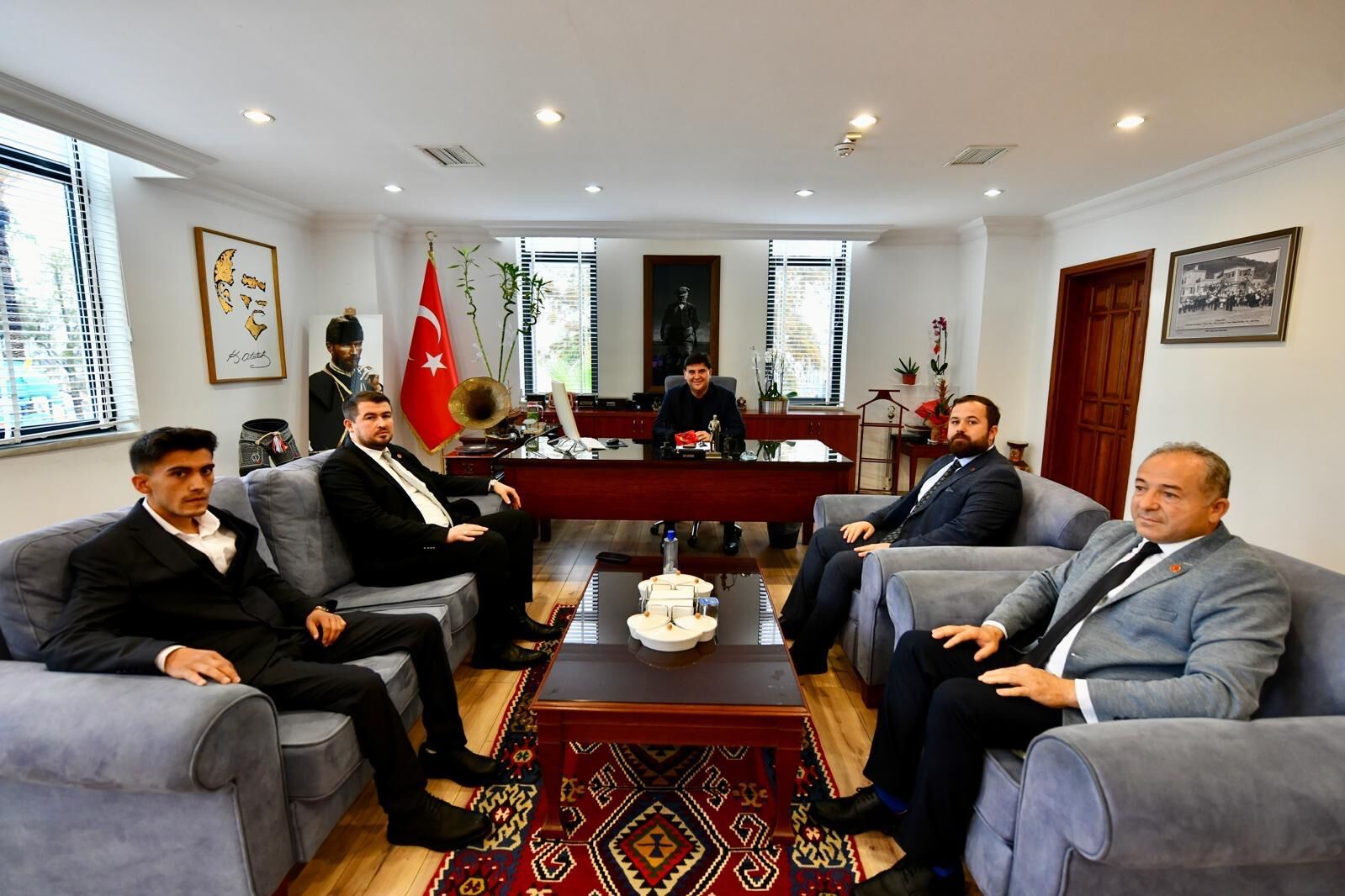 Yeniden Refah Partisi Başkanları, Fethiye'de Ziyaretler Gerçekleştirdi