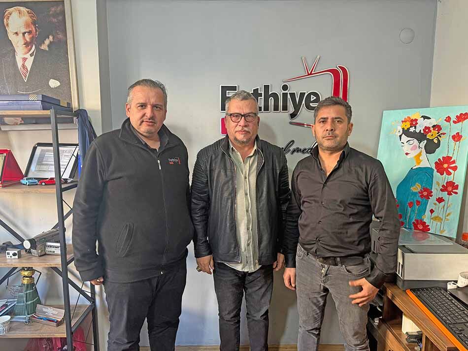 SED Medya’dan, Fethiye TV’ye “Hayırlı Olsun” Ziyareti