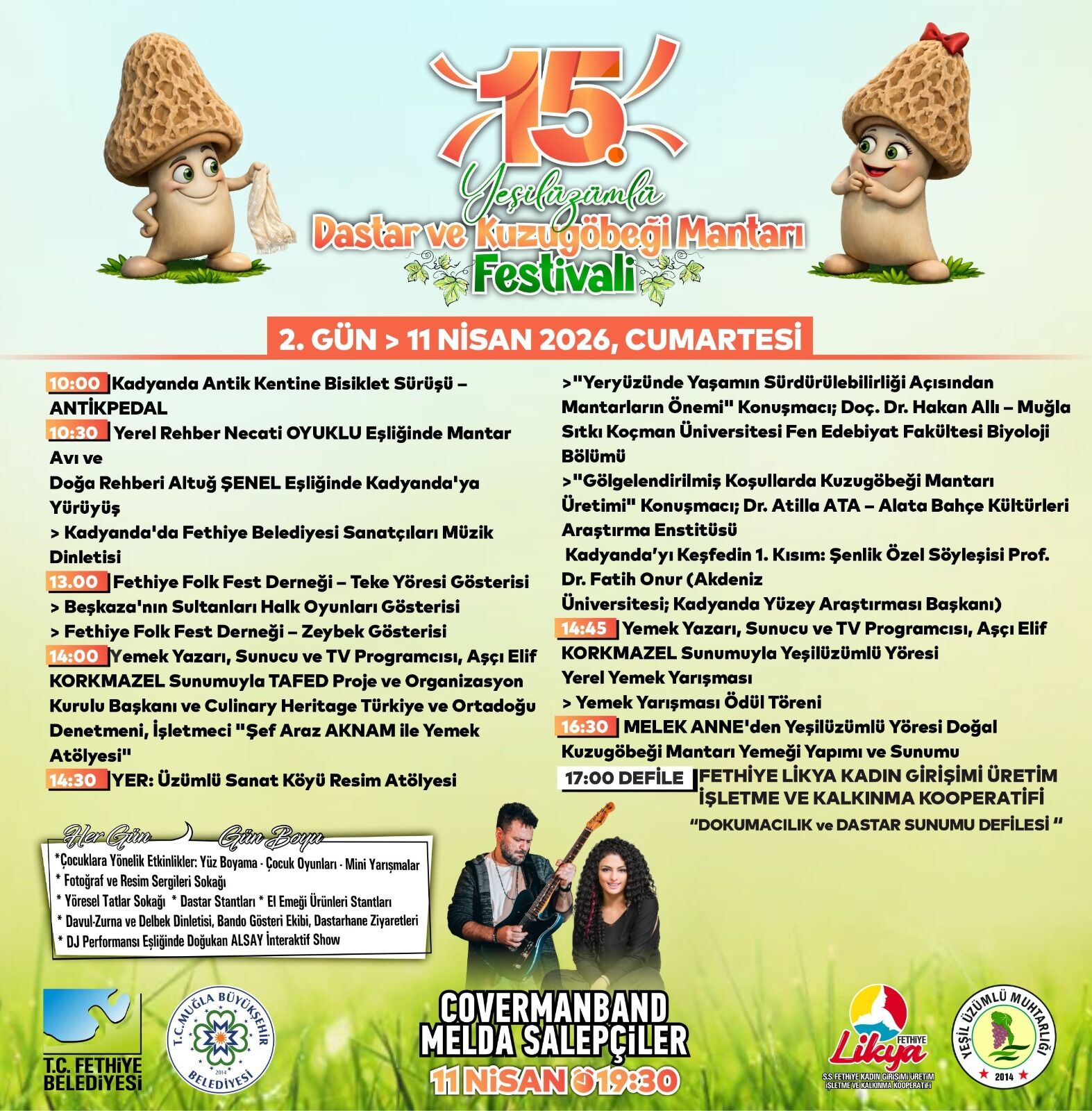 Yeşilüzümlü Dastar Ve Kuzugöbeği Festivali Başlıyor