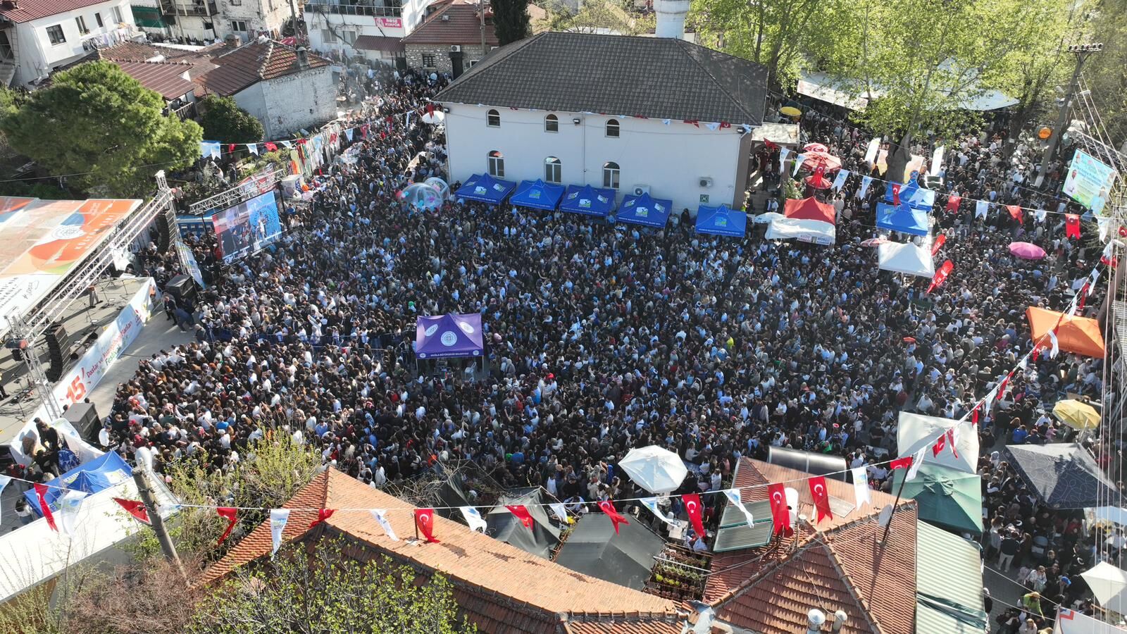 Yeşilüzümlü Dastar Ve Kuzugöbeği Festivaline Binlerce Kişi Akın Etti