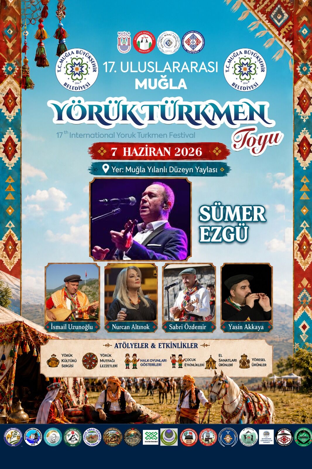 Yörük-Türkmen Mirası İki Gün Boyunca Muğla’da Yaşatılacak