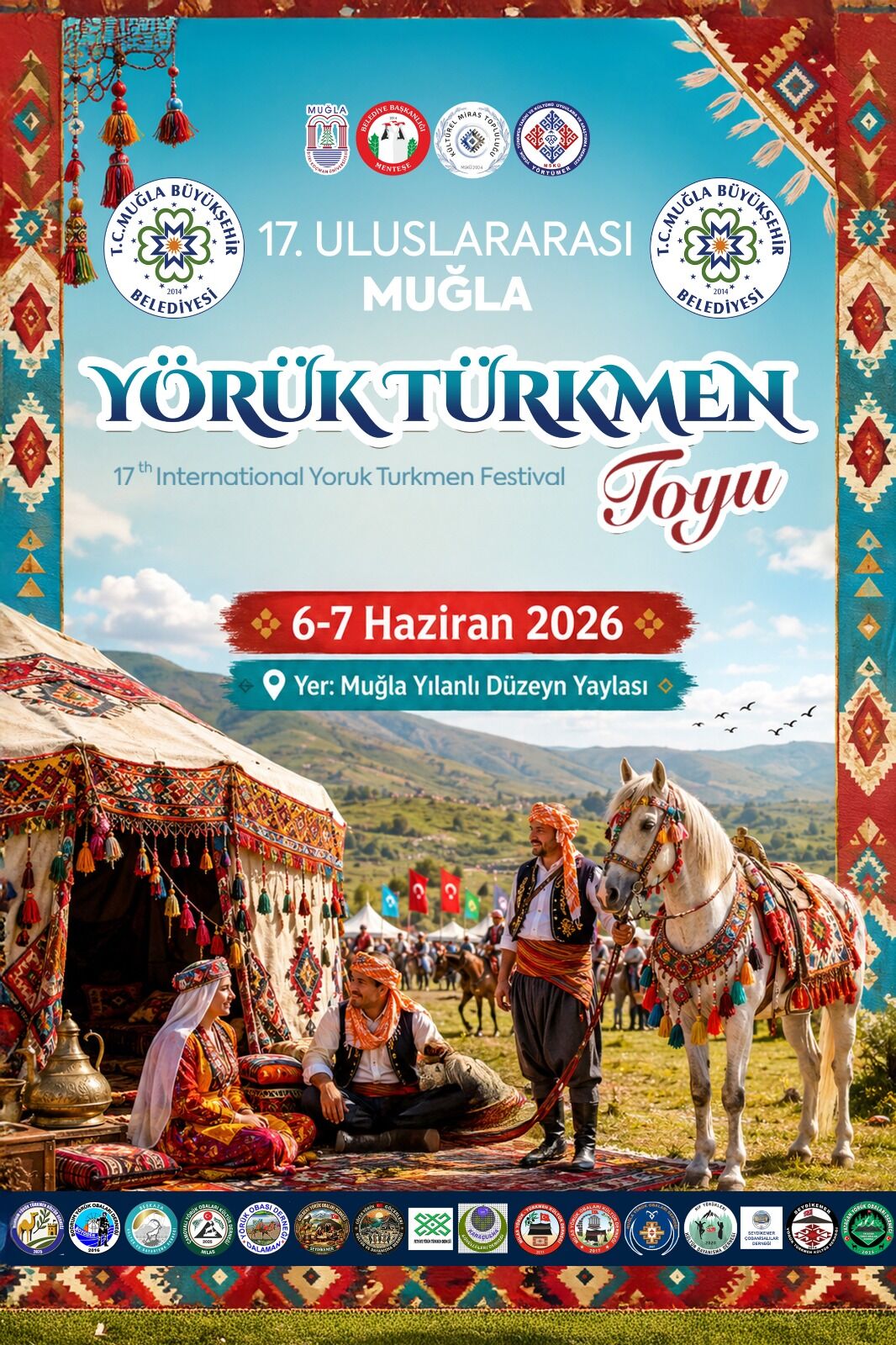 Yörük-Türkmen Mirası İki Gün Boyunca Muğla’da Yaşatılacak