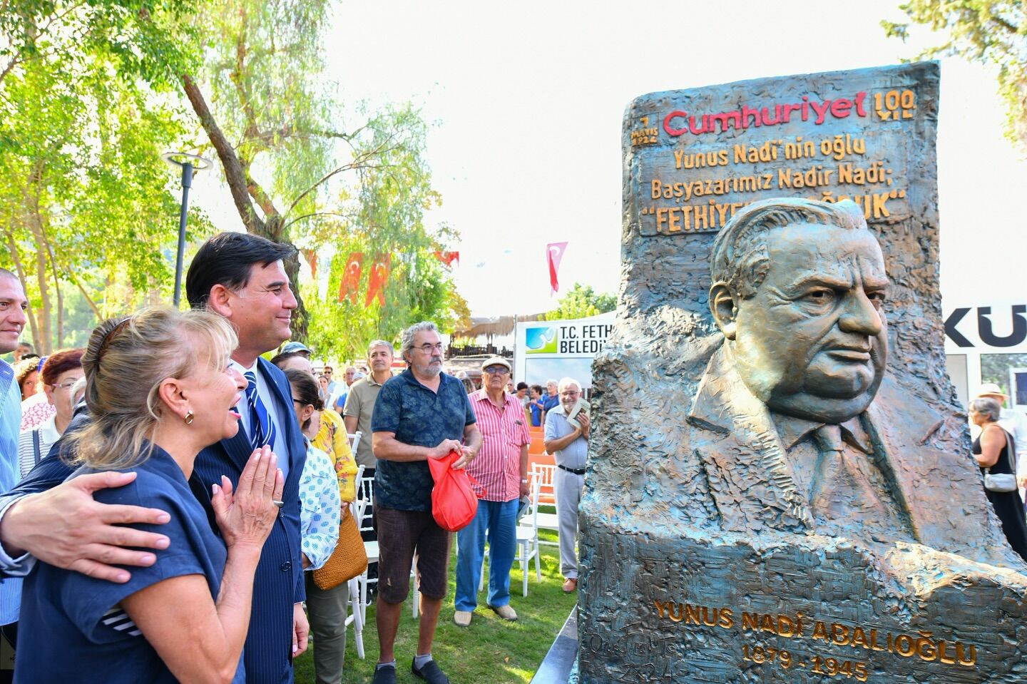 Fethiye'de Cumhuriyet’in Öncü İsmi Onurlandırıldı