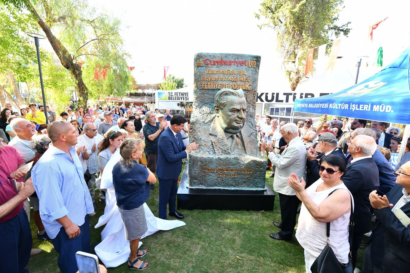 Fethiye'de Cumhuriyet’in Öncü İsmi Onurlandırıldı