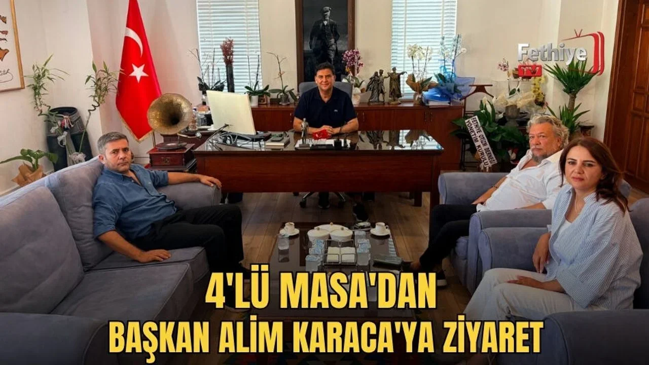 4'lü Masa'dan Başkan Alim Karaca'ya Ziyaret