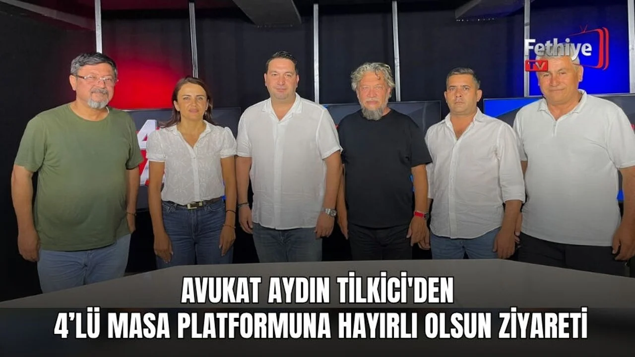 Avukat Aydın Tilkici'den 4’lü Masa Platformuna Hayırlı Olsun Ziyareti