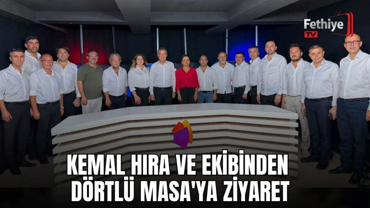 Kemal Hıra Ve Ekibinden Dörtlü Masa'ya Ziyaret