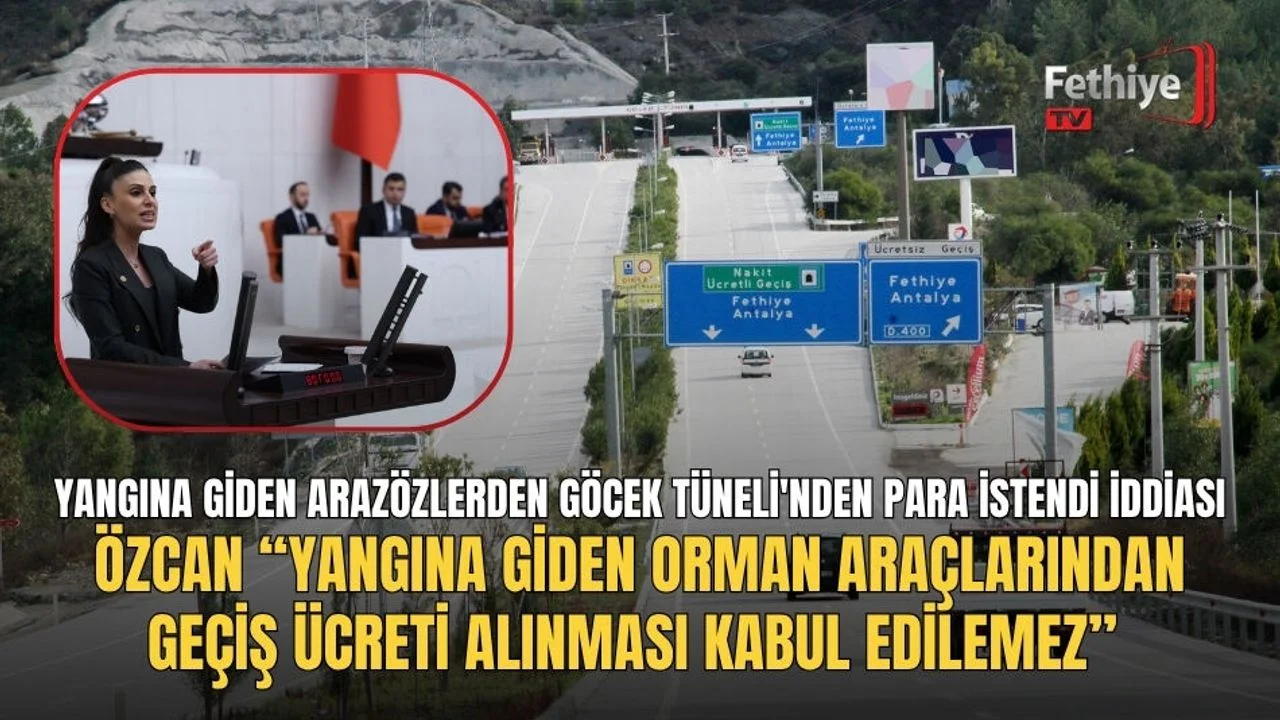 Göcek Tüneli’ndeki İddialara Gizem Özcan’dan Sert Tepki