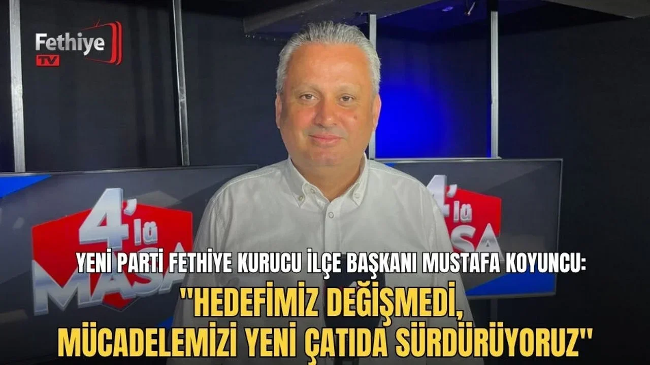 CHP Fethiye eski ilçe başkanı Mustafa Koyuncu, yeni partisinin ilçe teşkilat binasının açılışına hazırlandıklarını söyledi.