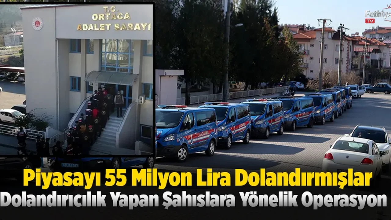 Dolandırıcılık Yapan Şahıslara Yönelik Operasyon