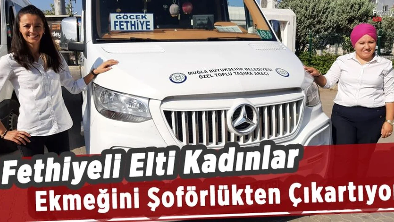 Kadın Şoförler Yolcu Taşımada İlham Kaynağı Oluyor