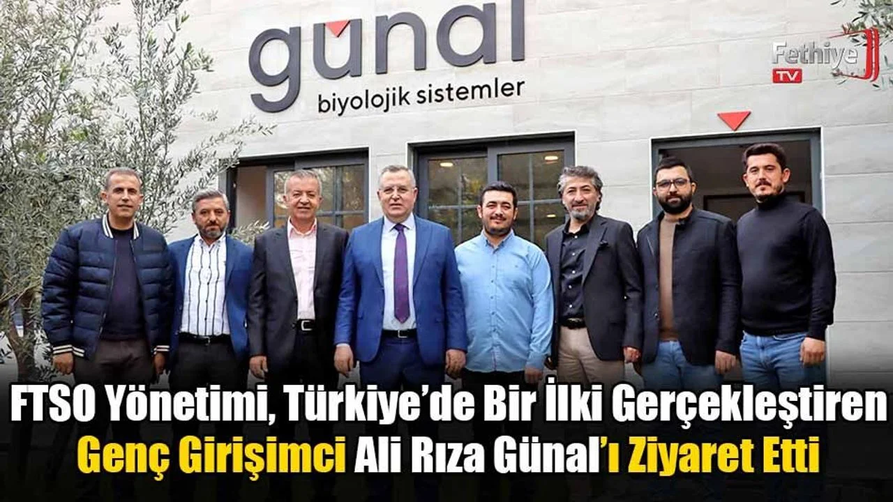 FTSO Yönetimi, Genç Girişimci Ali Rıza Günal’ı Ziyaret Etti