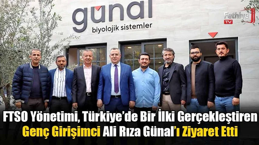 FTSO Yönetimi, Genç Girişimci Ali Rıza Günal’ı Ziyaret Etti