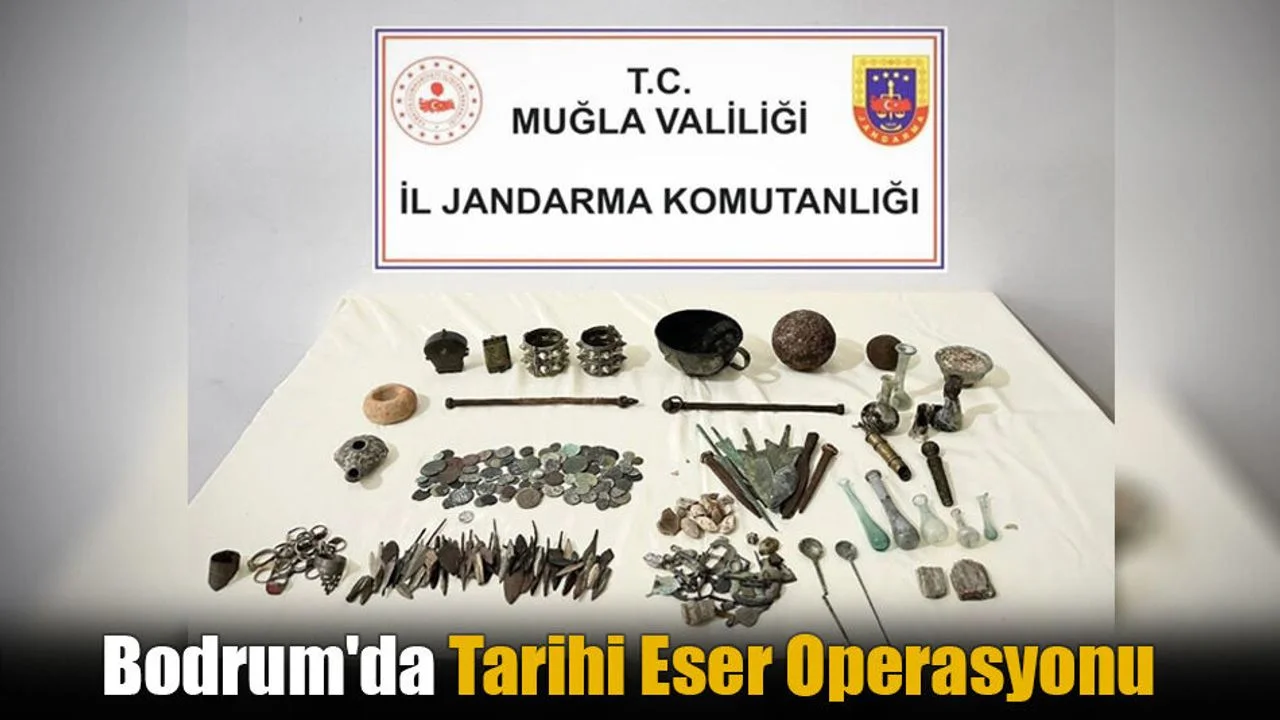 Bodrum'da Tarihi Eser Operasyonu