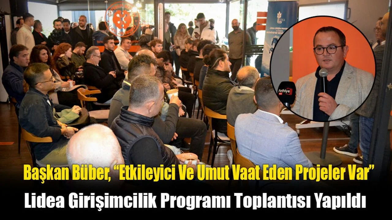 Lidea Girişimcilik Programı Toplantısı Yapıldı
