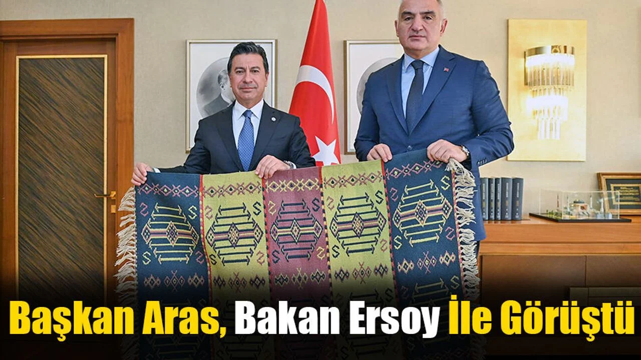 Başkan Aras, Bakan Ersoy İle Görüştü