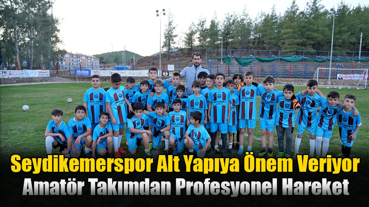 Seydikemerspor, Alt Yapıya Önem Veriyor