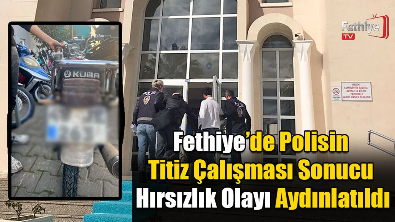 Polisin Titiz Çalışması Sonucu Hırsızlık Olayı Aydınlatıldı