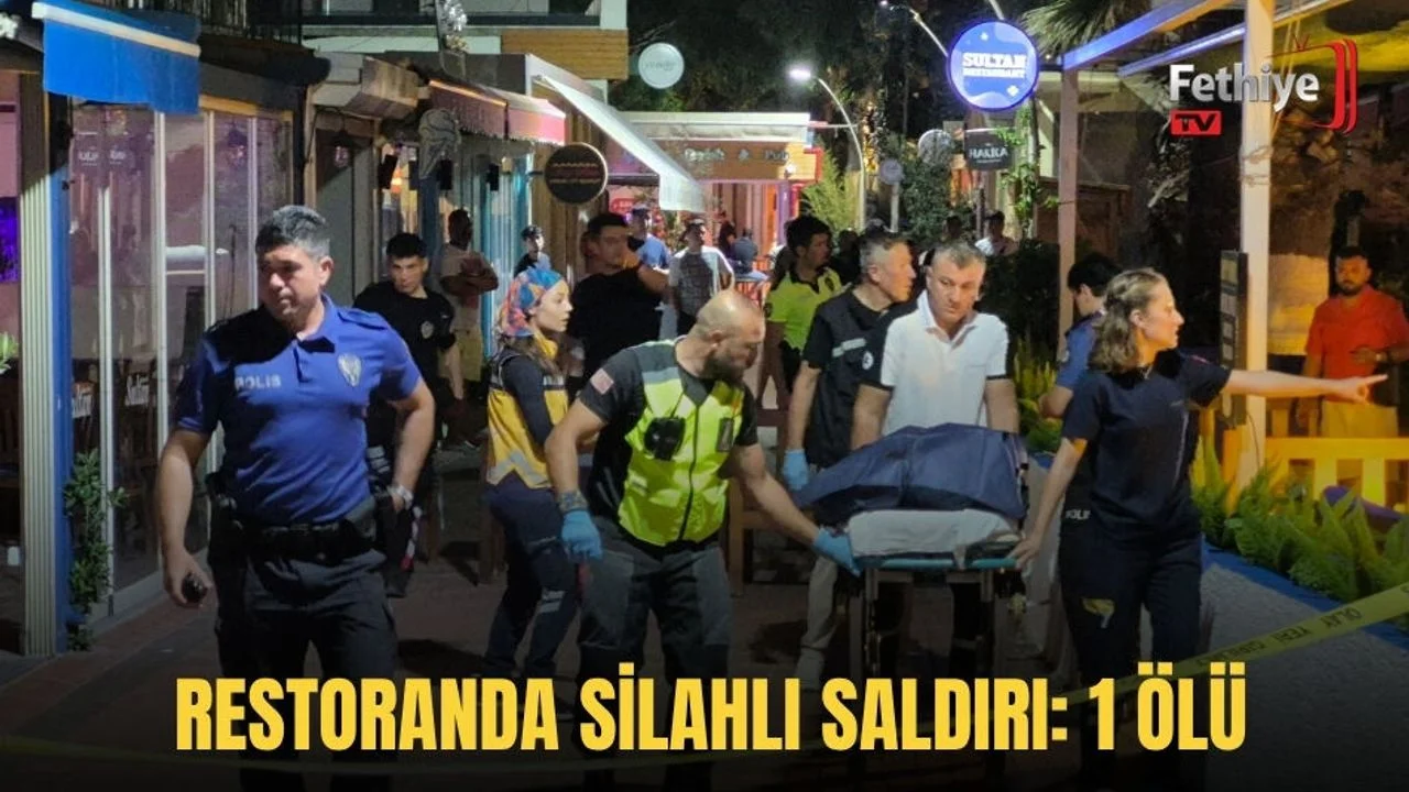 Restoranda Silahlı Saldırı: 1 Ölü