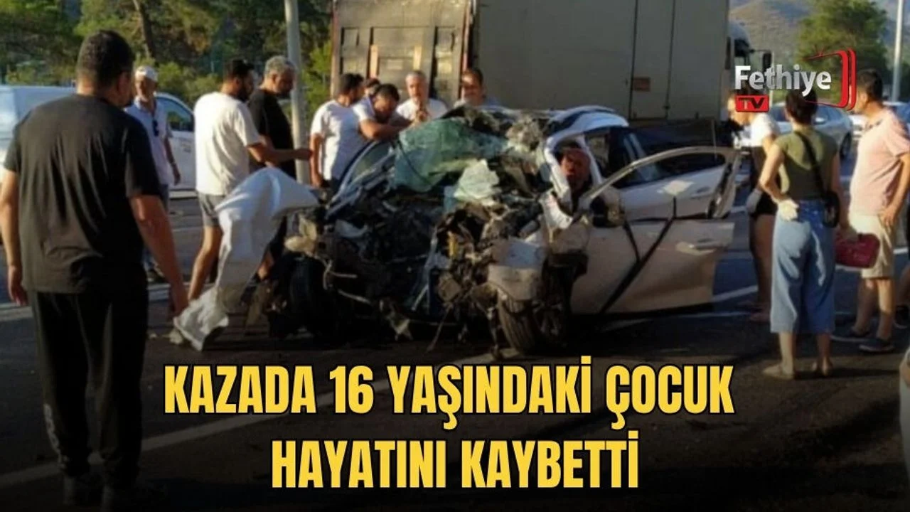 Kazada 16 Yaşındaki Çocuk Hayatını Kaybetti